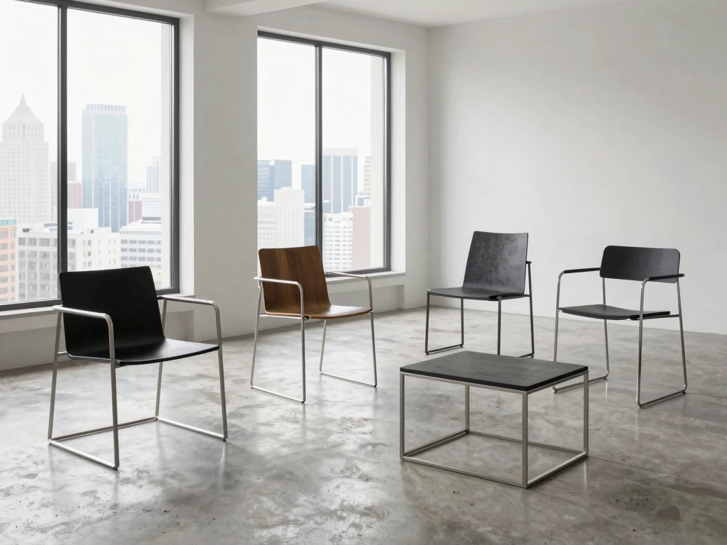 Urban collection with modern design and industrial elements