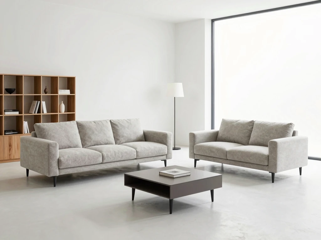 Modern minimalist collection with clean lines